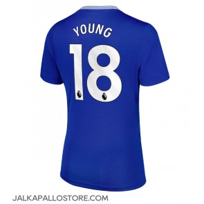 Everton Ashley Young #18 Kotipaita Naisten 2024-25 Lyhythihainen